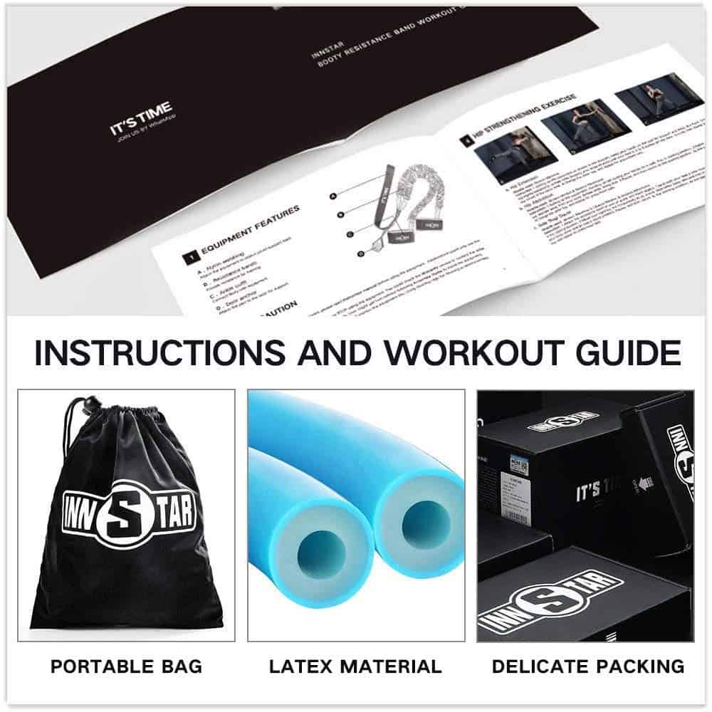 Banda de Resistencia para Glúteos INNSTAR con Cable para - Imagen 8