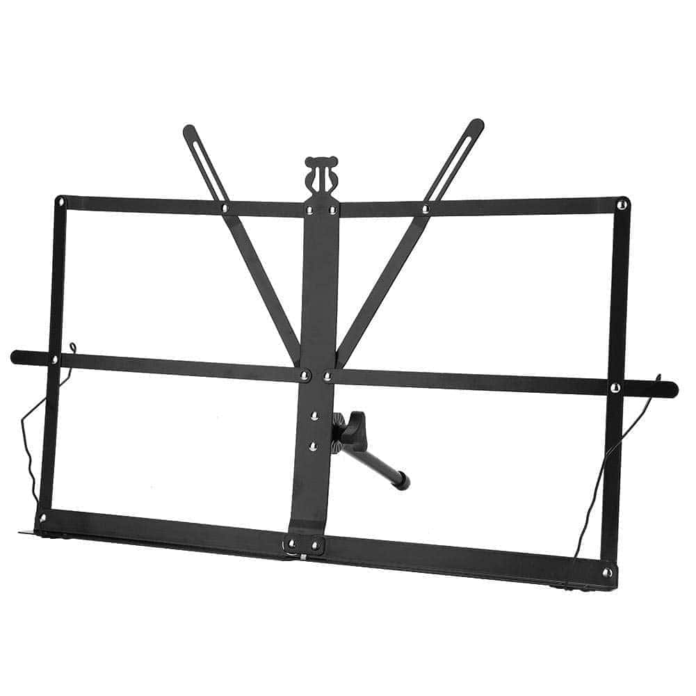 Soporte de partituras plegable para escritorio, soporte de