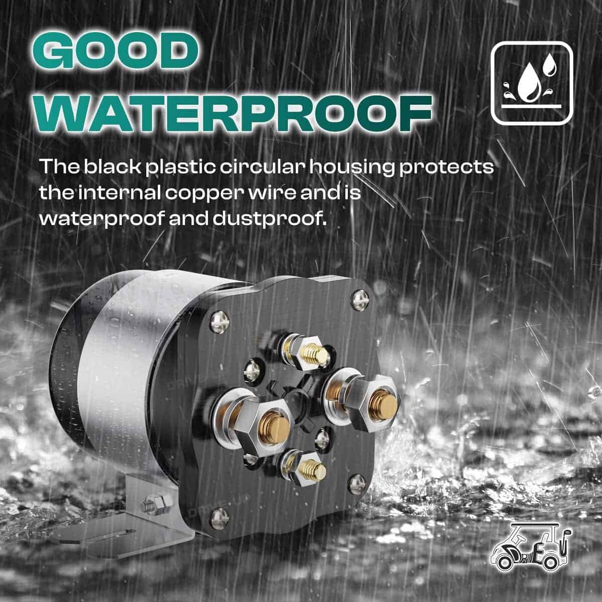 Solenoid de 48 Voltios de 4 Terminales para Club Car - Imagen 4