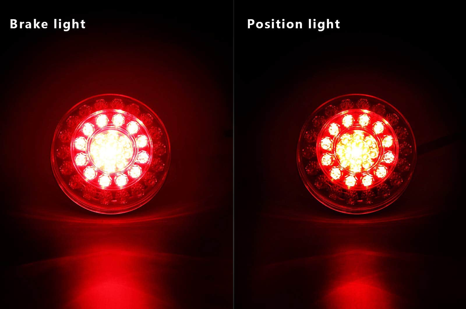 MFC PRO DC10-30V 4.7'' Luces de Freno y Cola Redondas - Imagen 3