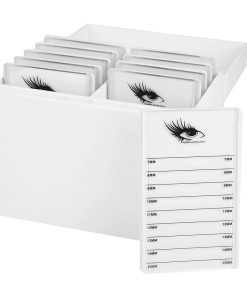 Caja de Almacenamiento de Extensiones de Pestañas de 10