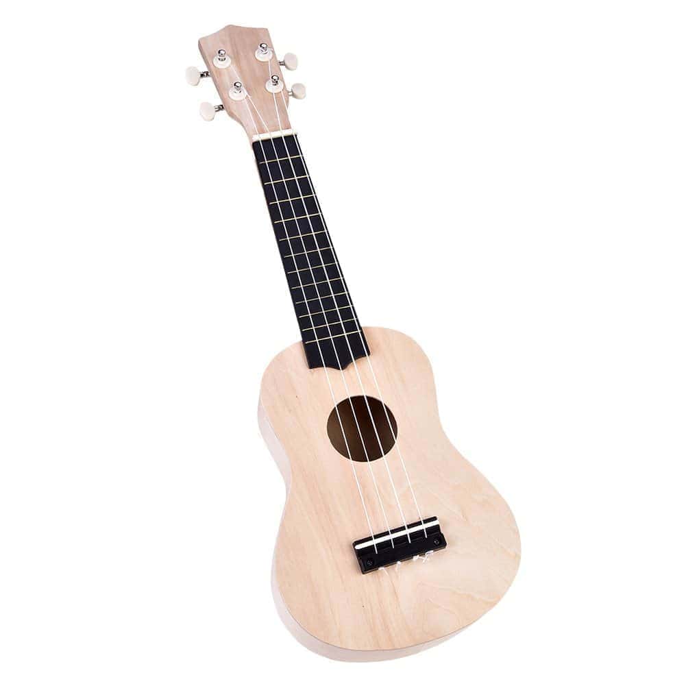 Kit de Ukulele Hawaiano de 21 pulgadas, Ukulele de 4