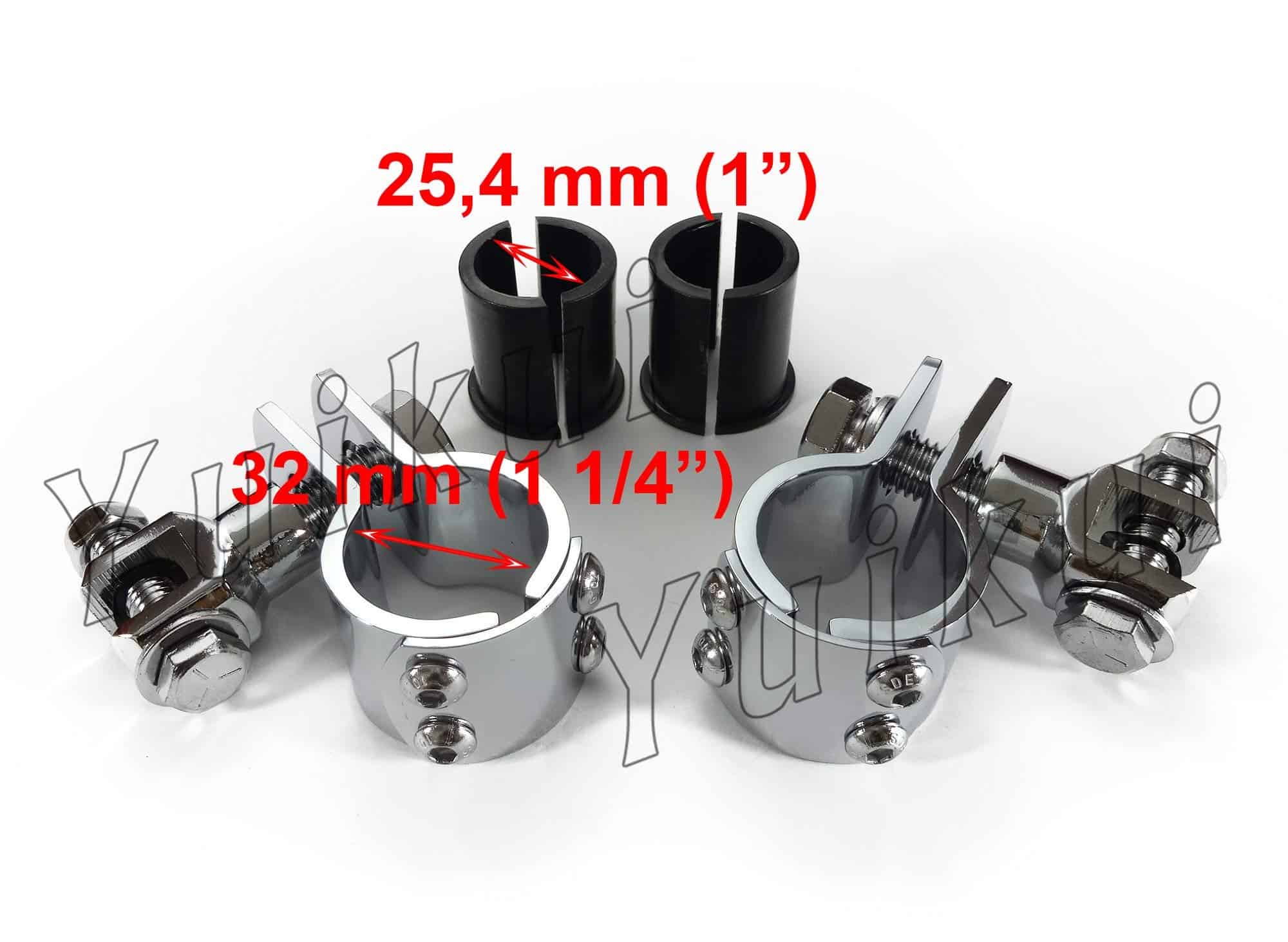Puntas de Pedal de Motocicleta para Soporte de Motor Crash - Imagen 4