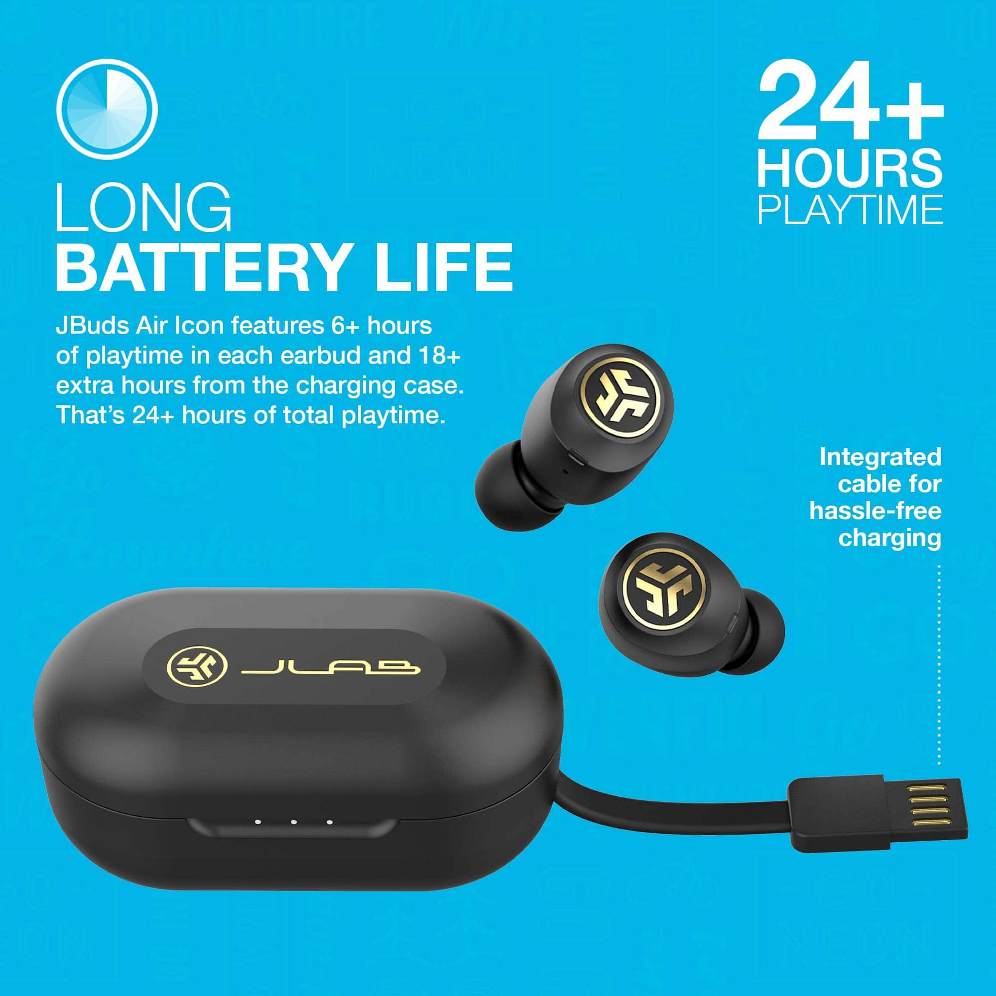 JLab JBuds Air Icon Audífonos Bluetooth Inalámbricos - Imagen 4