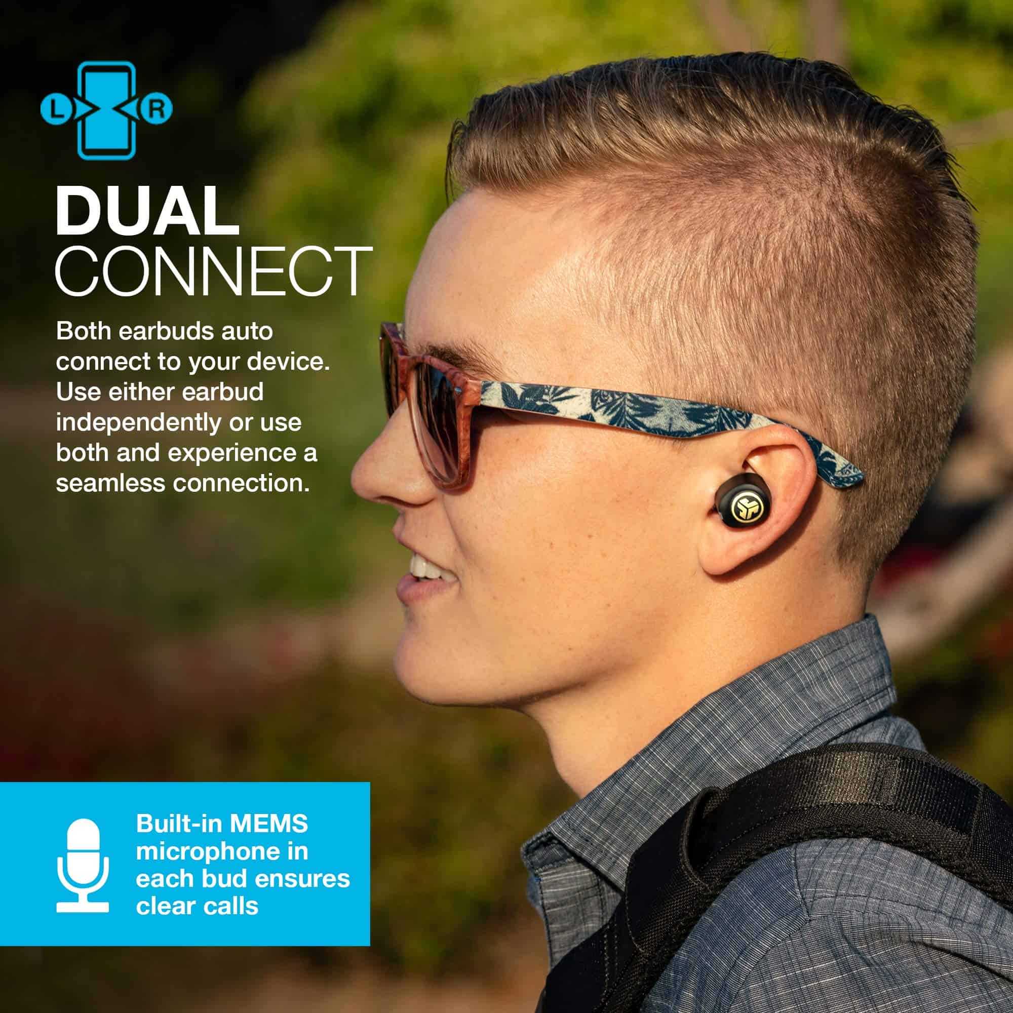 JLab JBuds Air Icon Audífonos Bluetooth Inalámbricos - Imagen 5