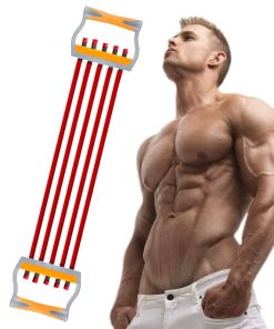 TOCO FREIDO Chest Expander, 5 Tubes Ajustable -25lbs