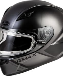 Casco de Nieve FF-49S con Escudo Eléctrico Color Negro