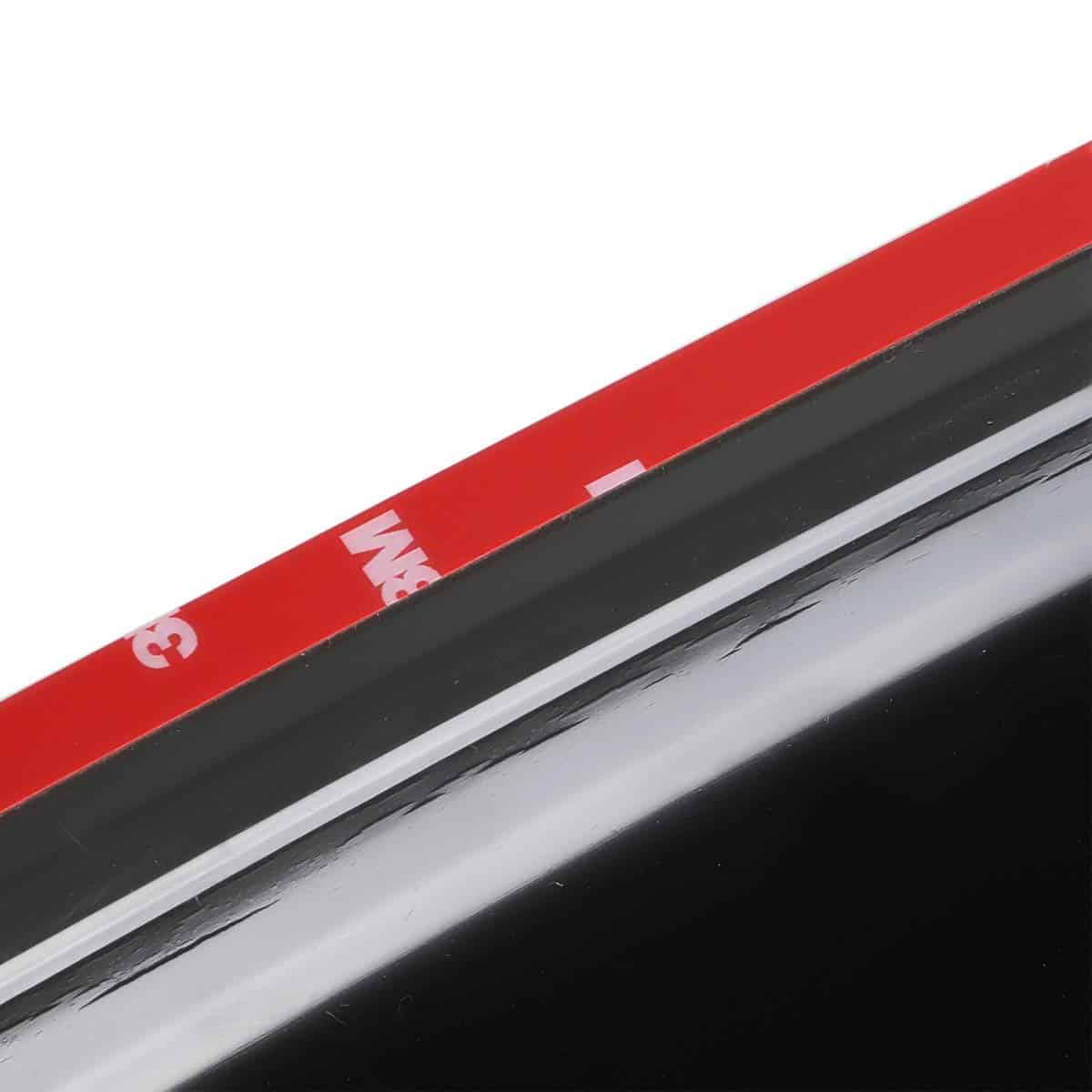 Kucaruce Sun Rain Guards Window Visors Wind Vent Deflector, - Imagen 8