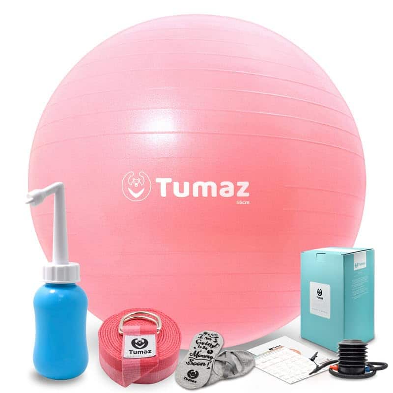 Balón de parto Tumaz para embarazo y parto - Incluye balón