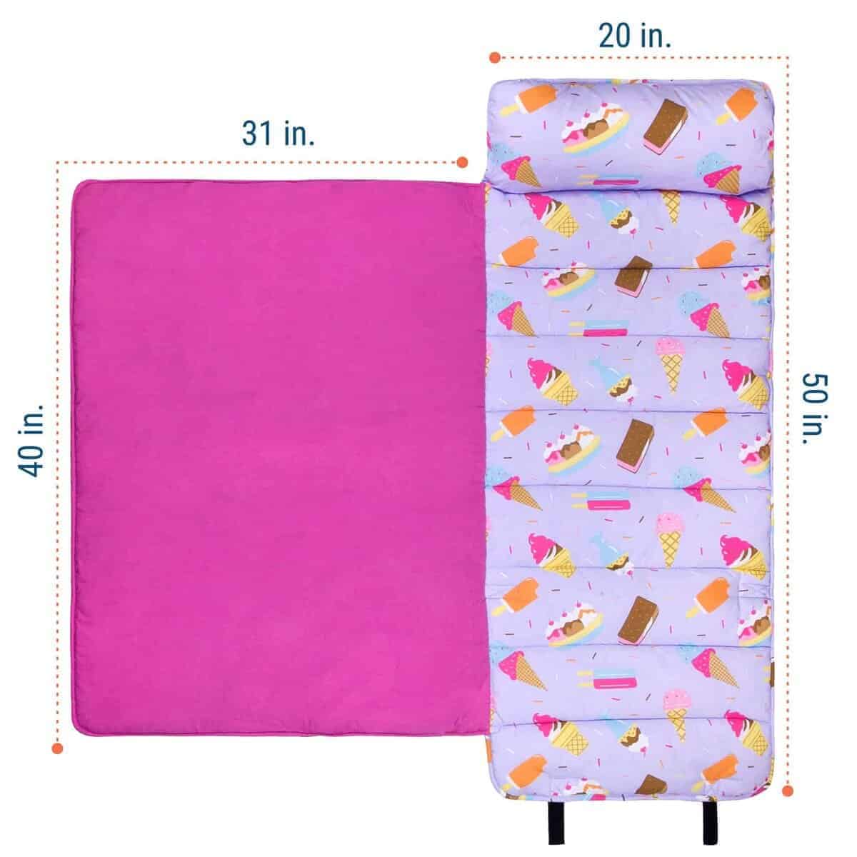 Wildkin Kids Original Nap Mat - Colchoneta de -Sweet Dreams - Imagen 6