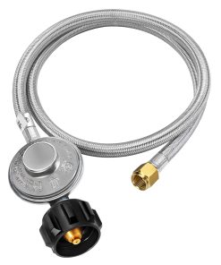 GasSaf Regulador y Manguera de Propano de 6 Pies Universal