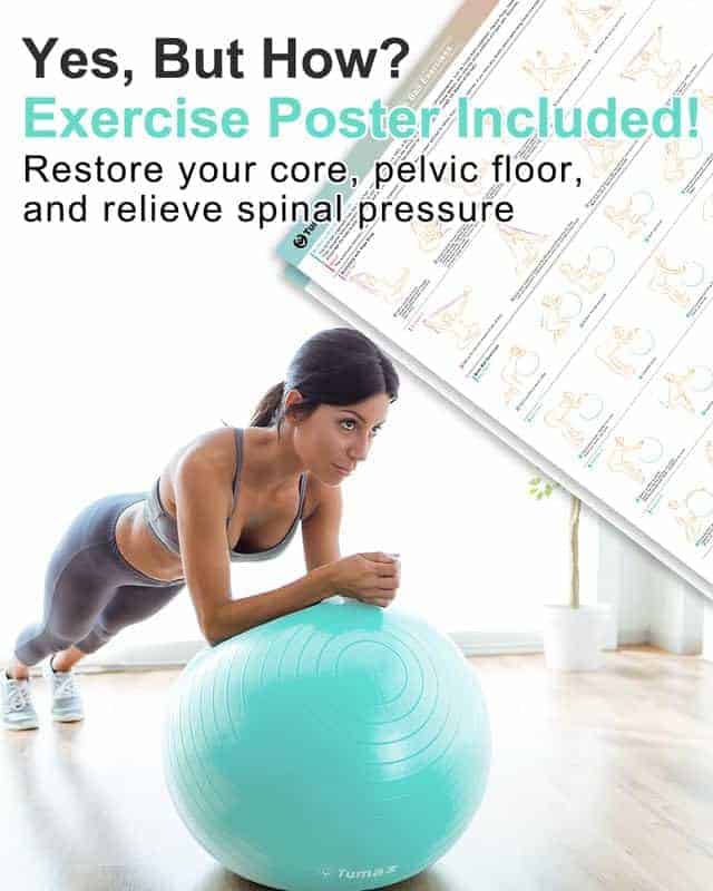 Pelota de Parto Tumaz para Embarazo y Trabajo de Parto - - Imagen 8