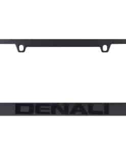 Marco de Placa de Matrícula Denali Stealth Blackout de