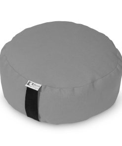 Cojines de meditación Zafu de Bean Products -Gris Piedra