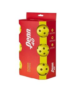 Pelotas de pickleball Penn 40 para exterior - Sensación más
