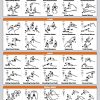 Póster de Entrenamiento de Cuerda de Batalla QuickFit -