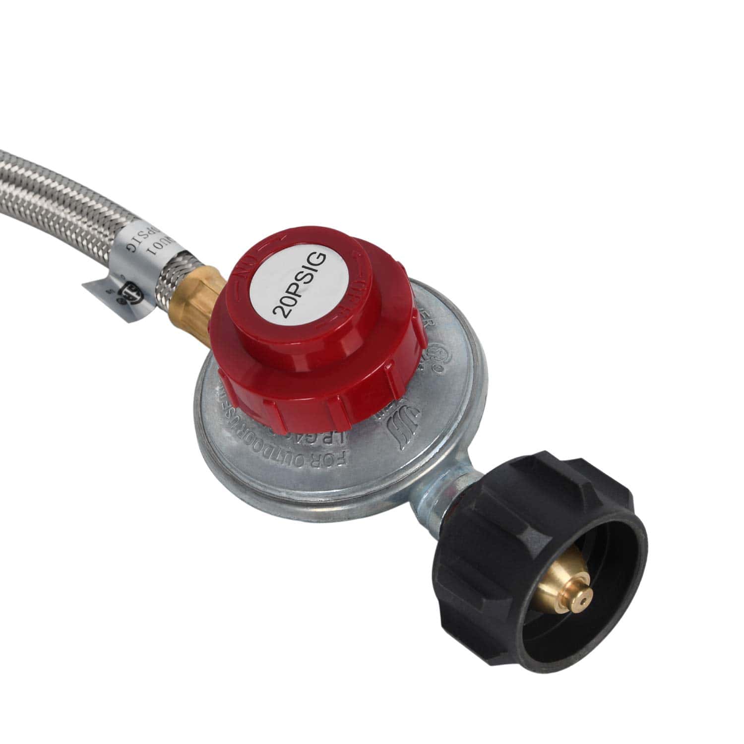 Manguera de Regulador de Propano de Acero Inoxidable - Imagen 4