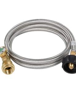 Manguera de extensión de tanque de propano -5 FT / SS