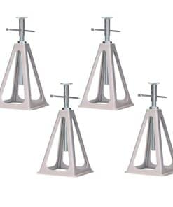 Homeon Wheels Aluminum Stabilizer Stack Jacks for RV,Jack