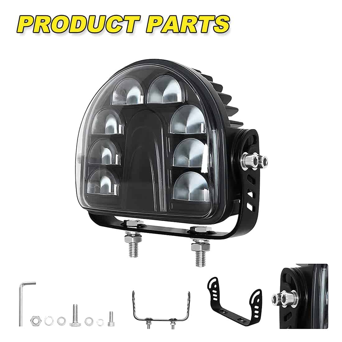 Fuguang Luz de Seguridad en Arco LED para Montacargas 5.4 - Imagen 7