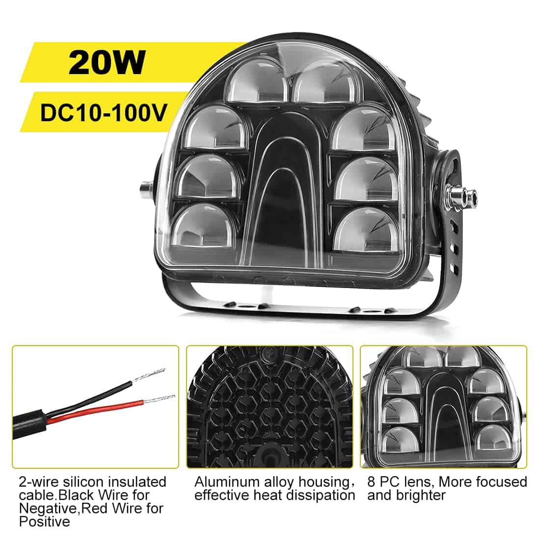 Fuguang Luz de Seguridad en Arco LED para Montacargas 5.4 - Imagen 6