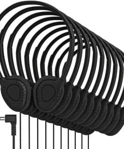 Auriculares Maeline con conector de auriculares -Negro