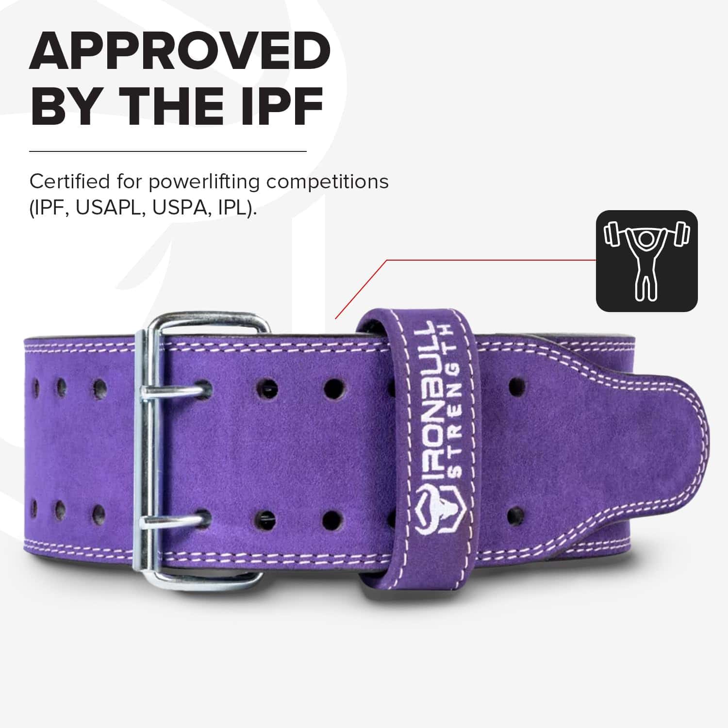 Cinturón de Levantamiento de Potencia / Cinturón de - Imagen 4