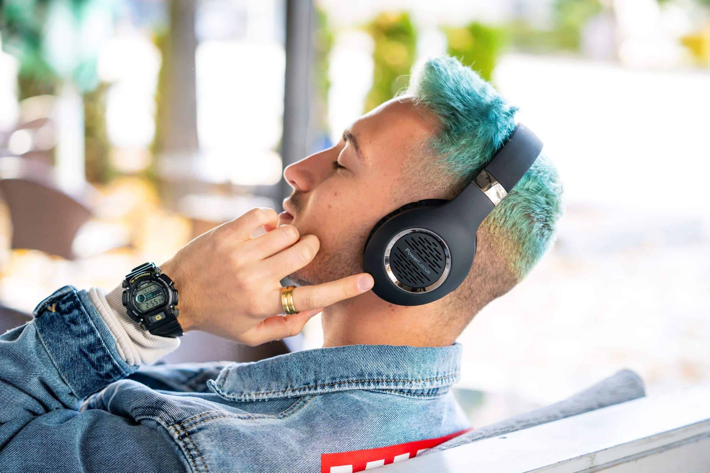 Audífonos Bluetooth Over-Ear, -Negro - Imagen 6