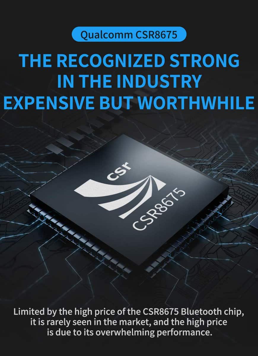 Audífonos/auriculares inalámbricos Bluetooth HD erjigo KZ - Imagen 4