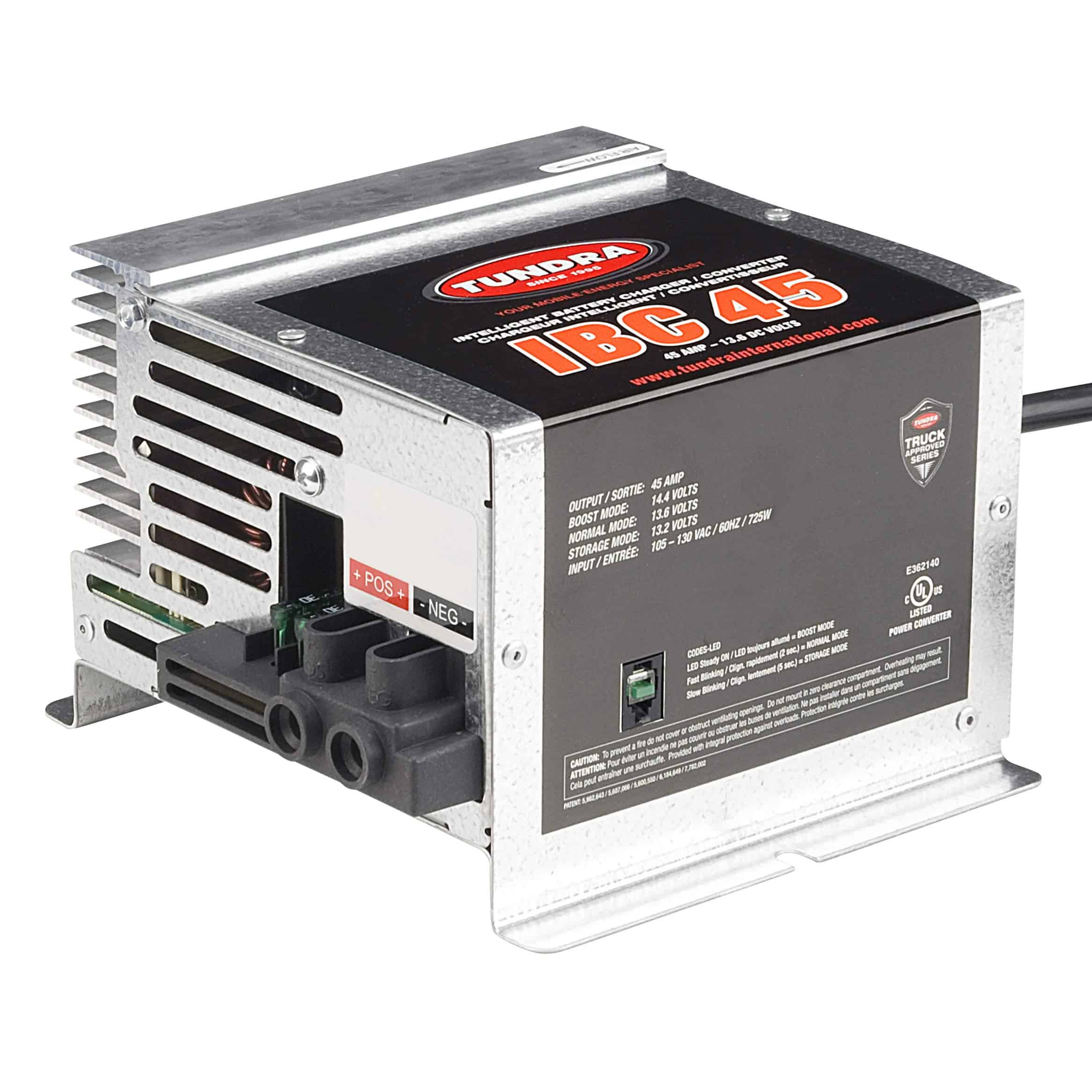 Cargador e inversor de batería inteligente DC/AC de la