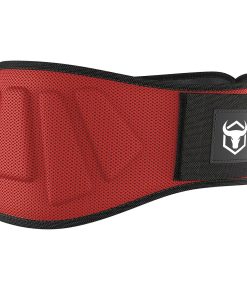 Cinturón de Levantamiento de Pesas para Hombres -Rojo