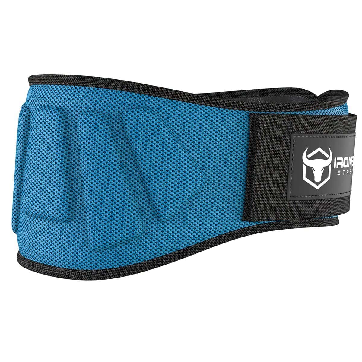 Cinturón de levantamiento de pesas para hombres -Azul