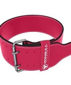 Cinturón de levantamiento de pesas Iron Bull -Rosa