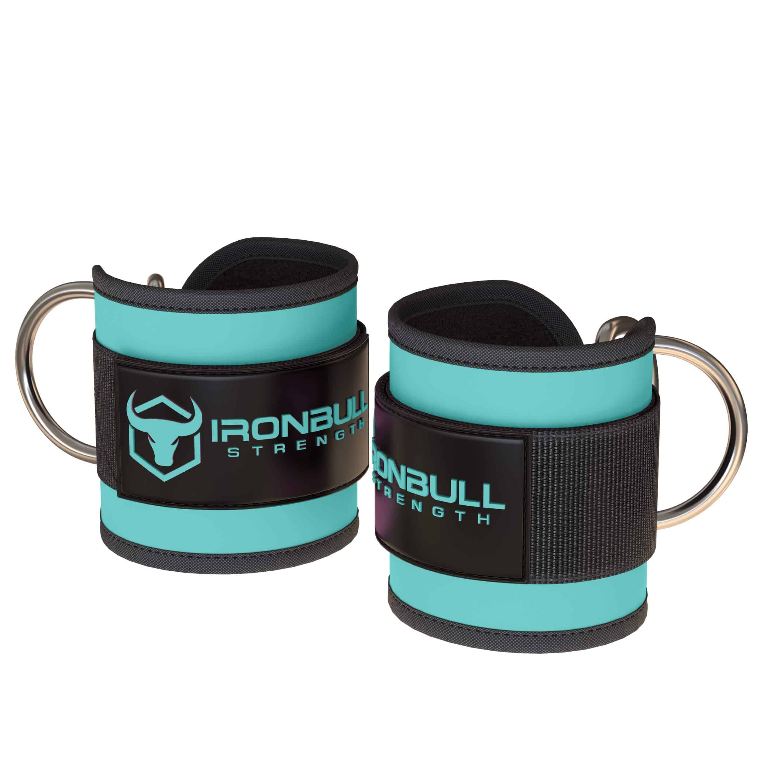 Iron Bull Strength Tobilleras para Máquinas de -Menta