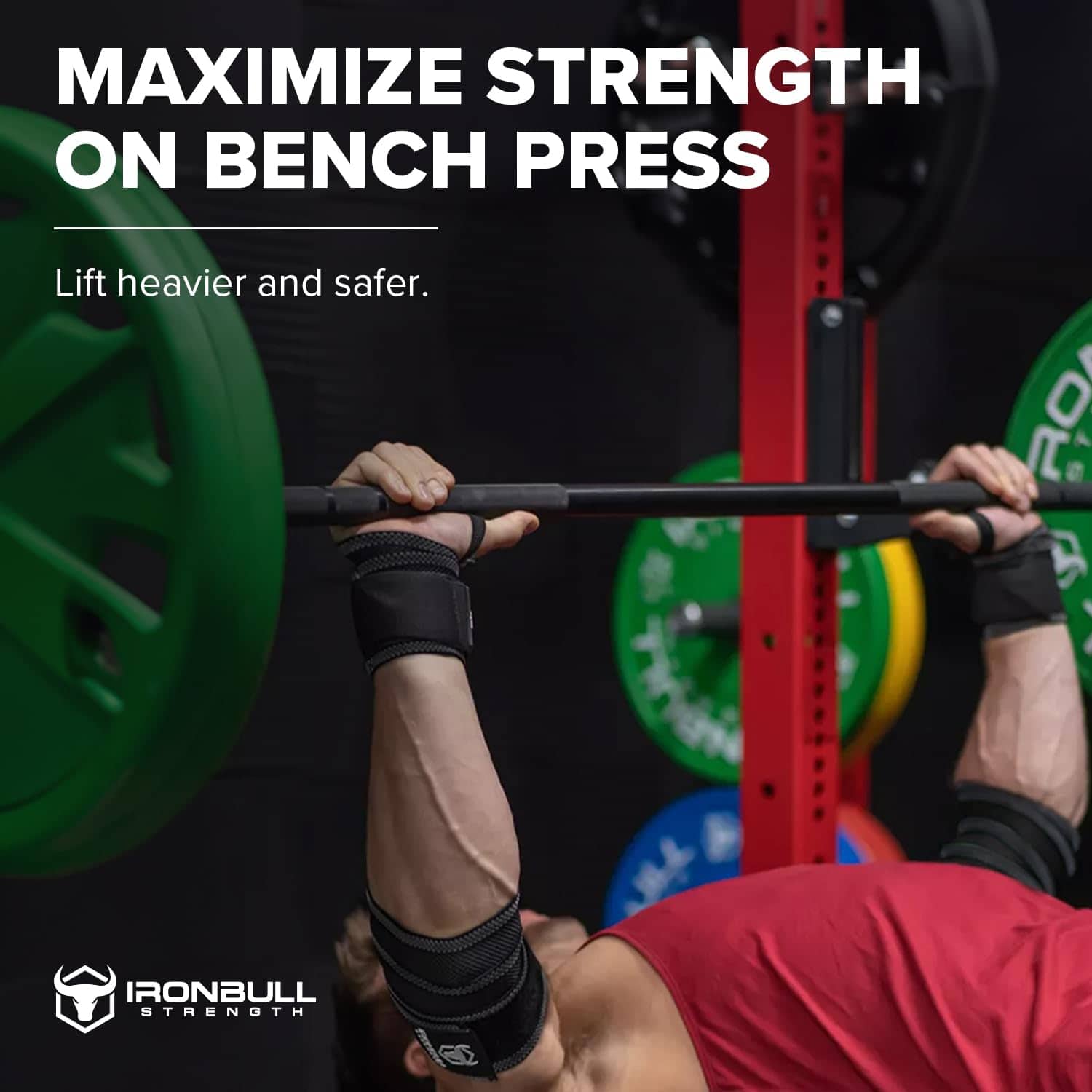 Vendas de Codo para Levantamiento de Pesas (1 Par) - 50" - Imagen 7