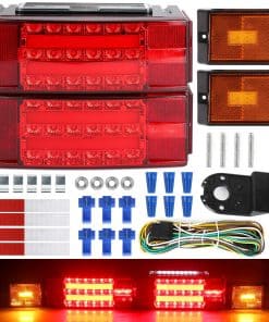 Kit de Luces LED Sumergibles Nuevas de LINKITOM, Súper