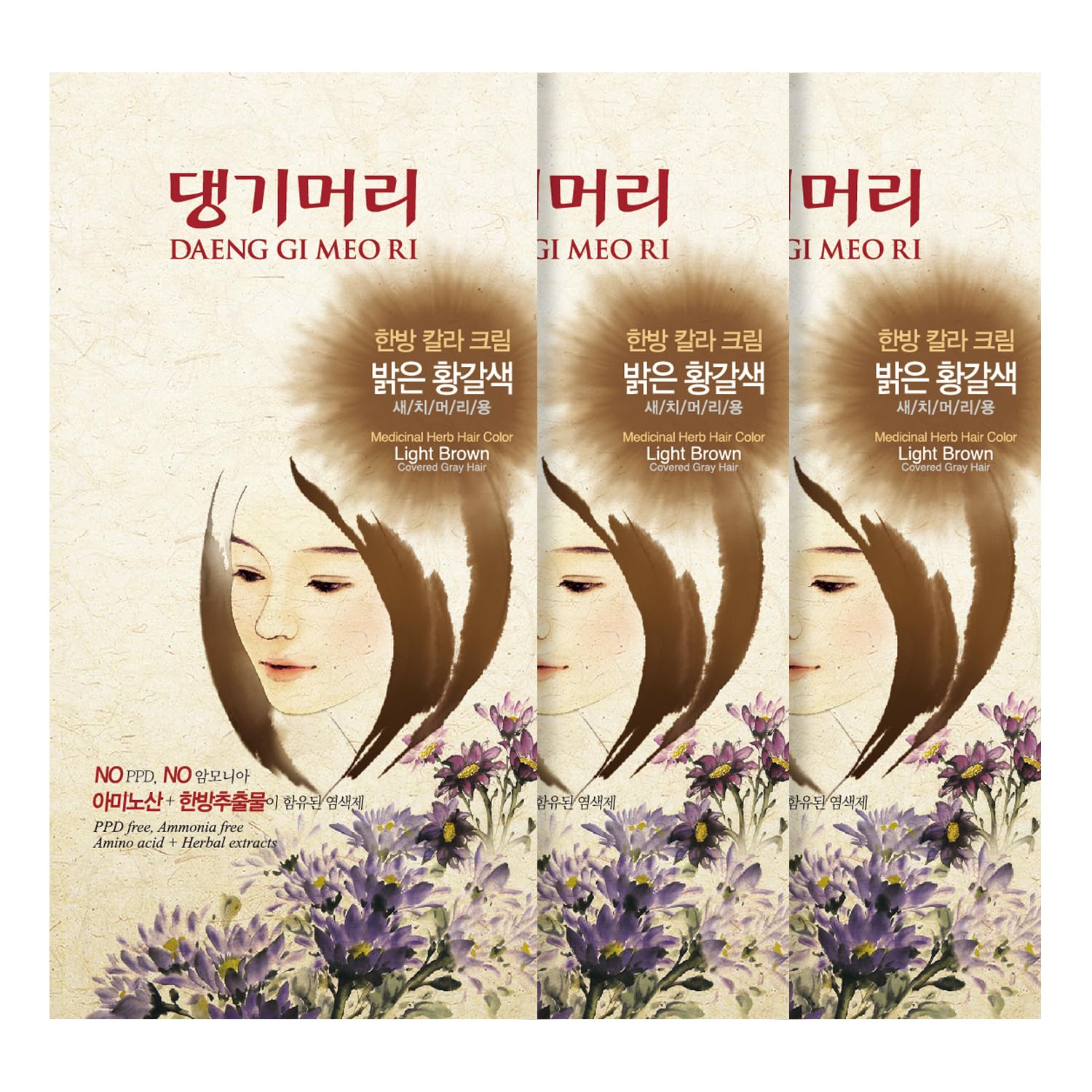 Daeng Gi Meo Ri - Crema de Tinte Capilar Herbal Coreano