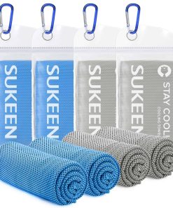 Toalla refrigerante Sken [Pack de 4], Toalla de microfibra