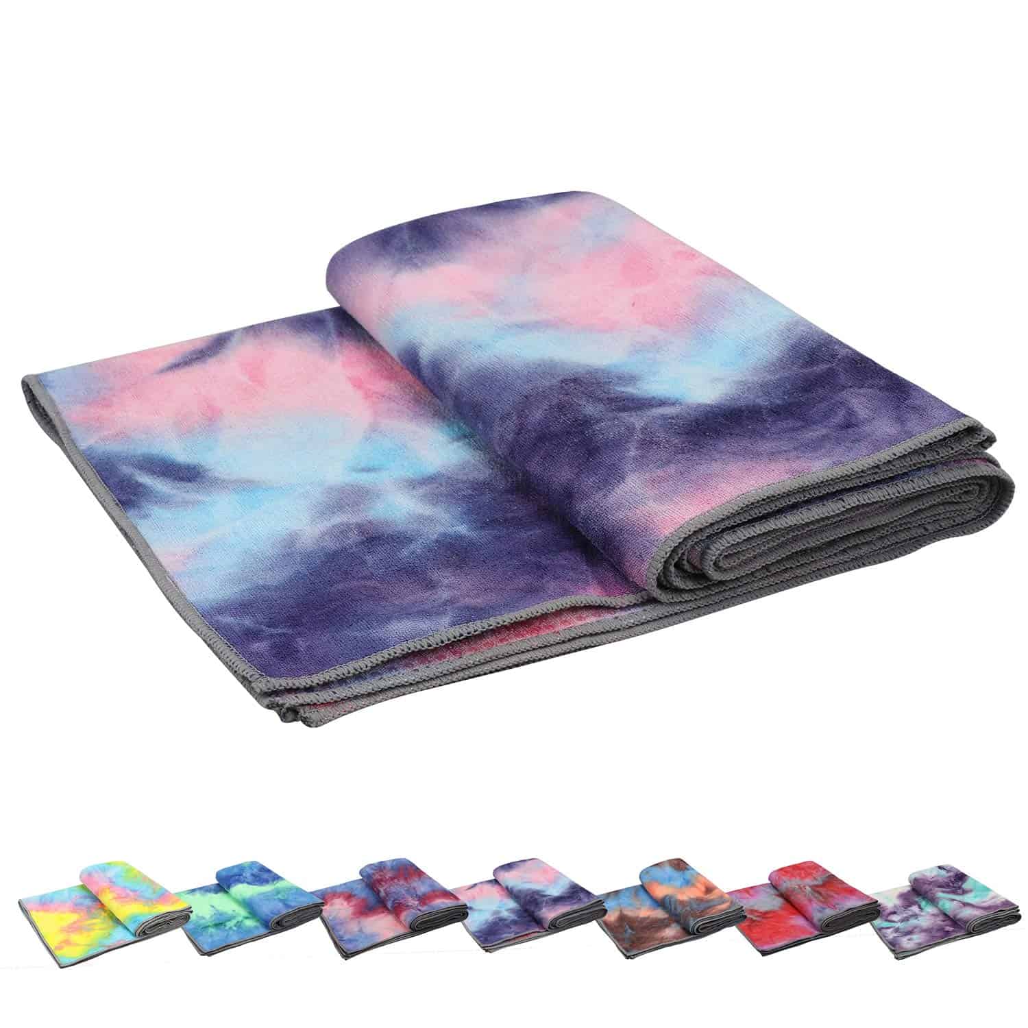 Toalla de Yoga Antideslizante con Textura de Gofre, 100%