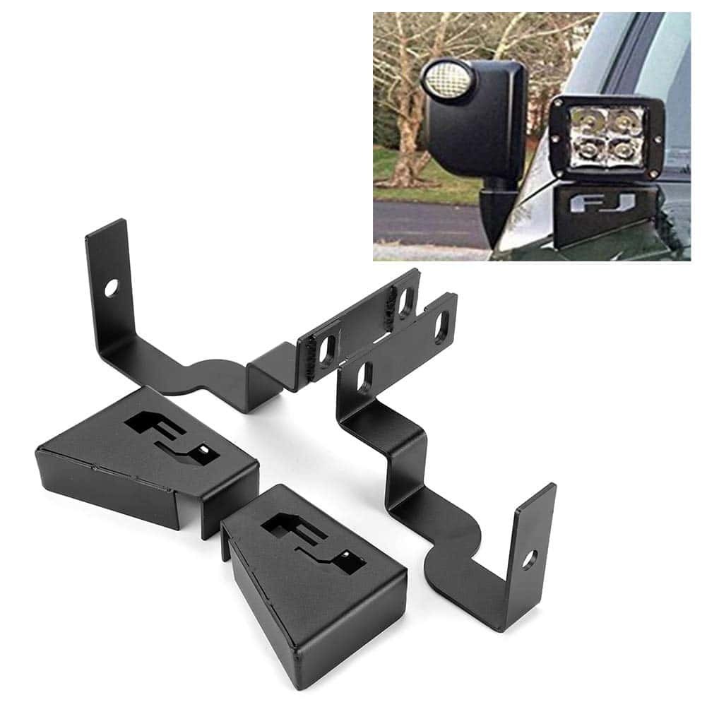 1 Par de Soportes de Montaje de Luz Frontal para Faros Kit - Imagen 3