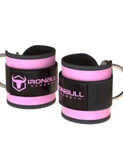 Iron Bull Strength Tobilleras para Máquinas de -Rosado