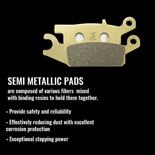 Juego de Pastillas de Freno Delanteras Traseras de Alto - Imagen 4