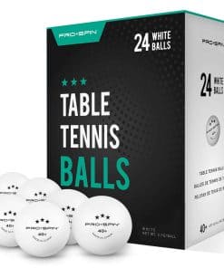 Pelotas de Ping Pong PRO SPIN - 3 Estrellas -Blanco