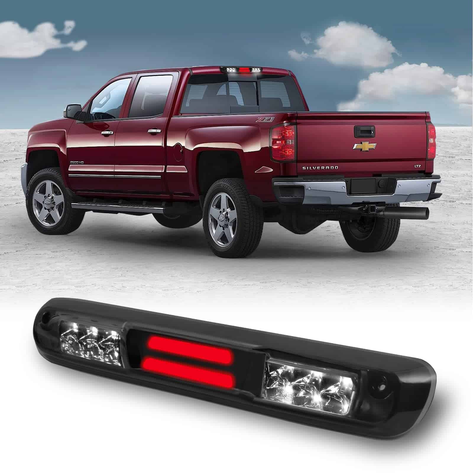 KOMAS 3rd Third Tail Rear Brake Light Replacement For 2007