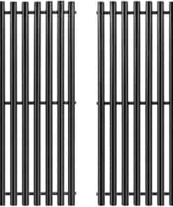 Rejillas de Cocina de Acero de Porcelana LS'BABQ para Weber