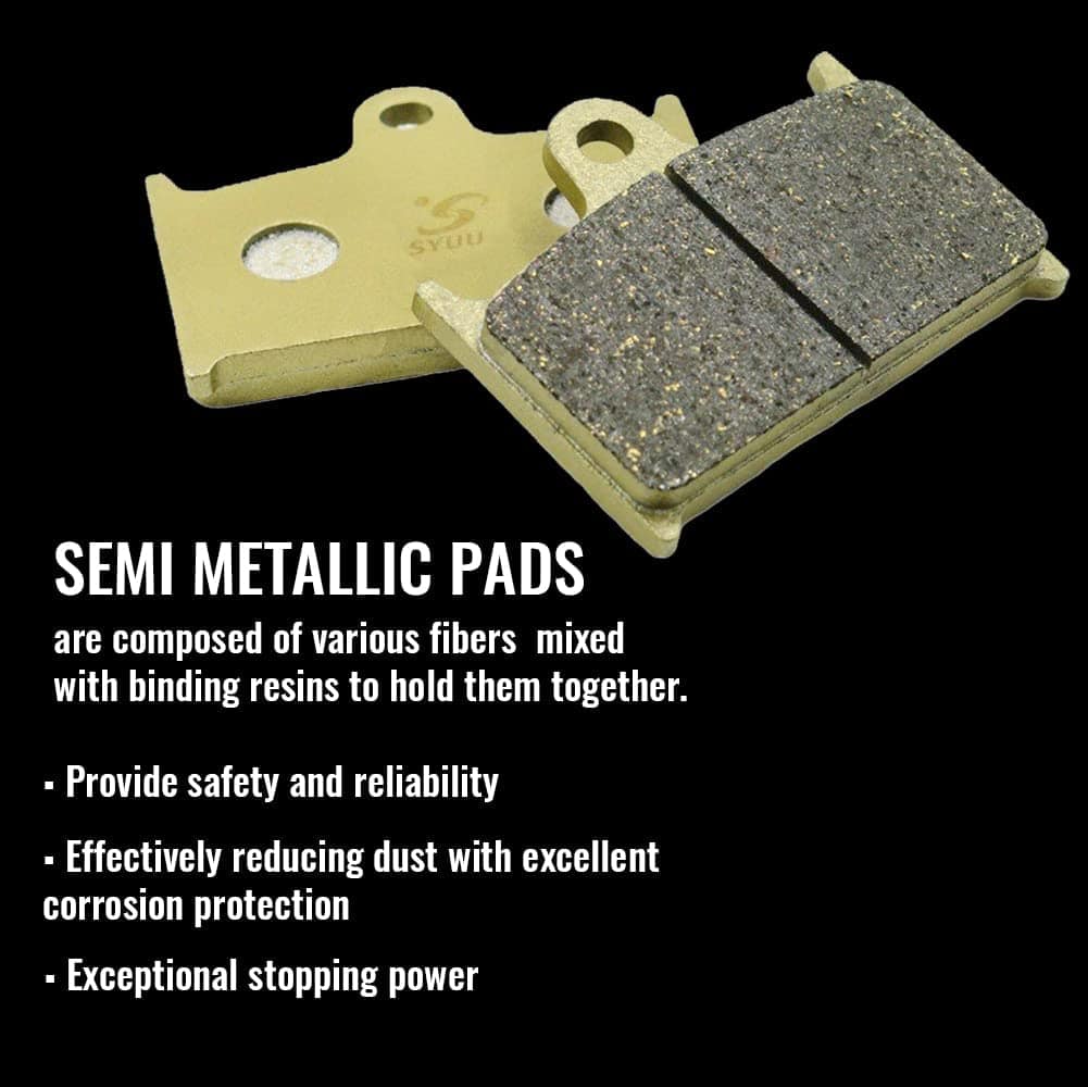 S SYUU Juego de Pastillas de Freno -5F FA063R - Imagen 5