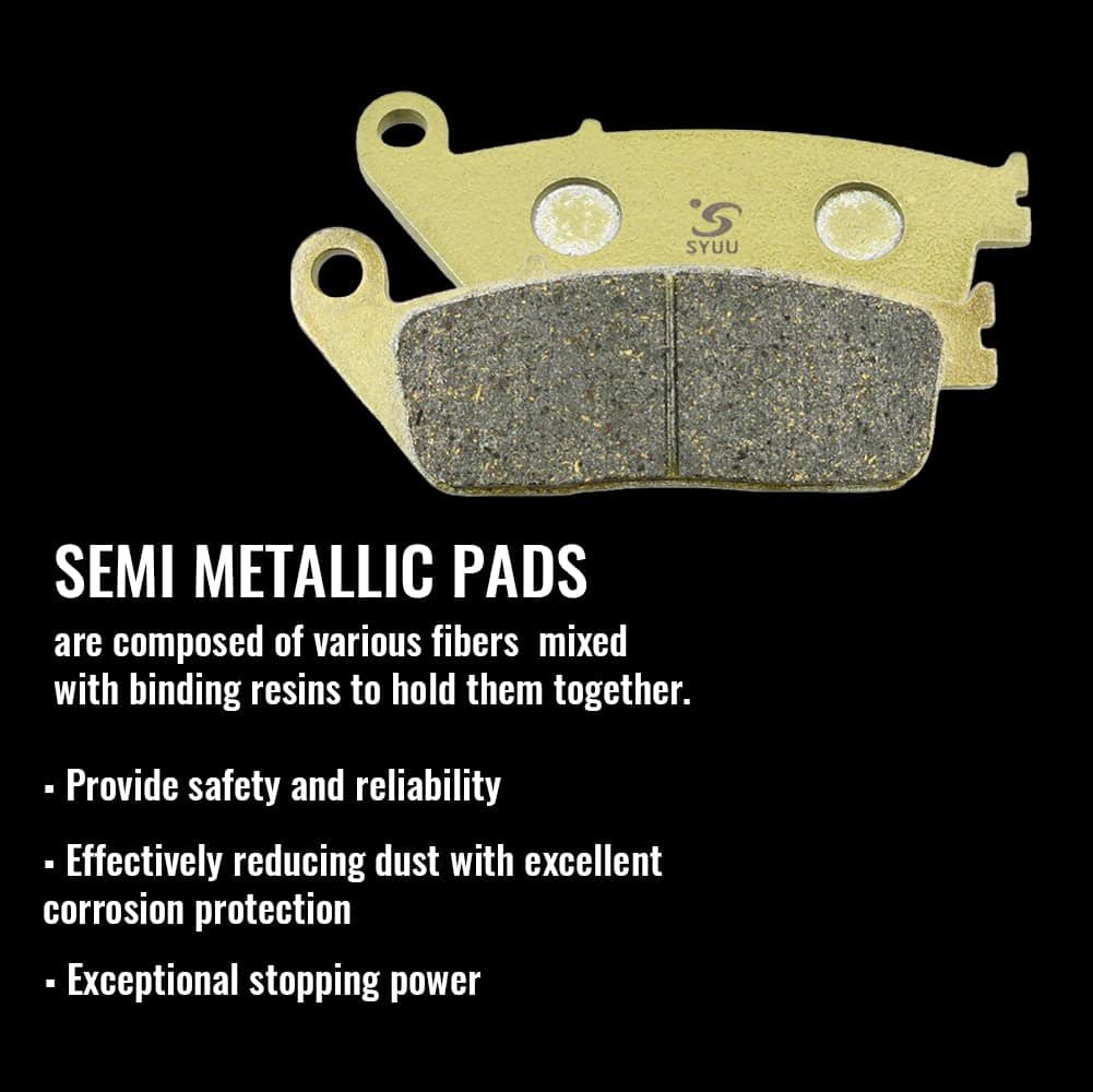 Juego de Pastillas de Freno Delanteras y Traseras S SYUU - Imagen 5