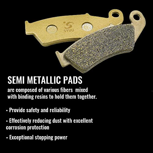 S SYUU Juego de Pastillas de Freno -5F FA131R - Imagen 3