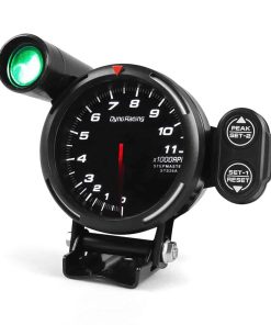 Medidor de RPM del Tacómetro Dyno Racing de 80MM de Alta