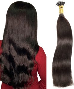 Extensiones de Cabello Humano I-tip, 16 Pulgadas de Cabello